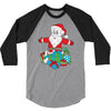 santa with piles of christmas 3/4 Sleeve Shirt