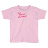 Women's March The Present is Female Toddler T-shirt