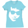 bob dylan Ladies Fitted T-Shirt