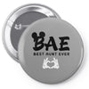 Bae Best Auntie Ever Pin-back button