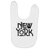 new york 2 Baby Bibs
