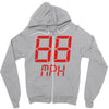 back to the future movie inspired tshirt Zipper Hoodie