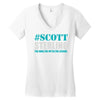 scott sterling the man the myth the legend Women's V-Neck T-Shirt