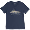 surf biker V-Neck Tee