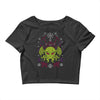 Merry Cthulhu Christmas Ugly Cool T shirts Crop Top