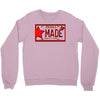 texas made lone star license plate Crewneck Sweatshirt