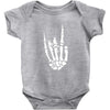 skeleton hand Baby Onesie