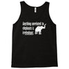 anything unrelated to elephants is irrelephant Tank Top