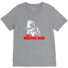 the walking dead tv show daryl dixon with bandana zombies V-Neck Tee