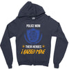 police mom  i rised mine. Zipper Hoodie