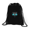 ghost animal Drawstring Bags