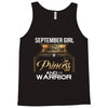 september girl is a perfect combination of princess and warrior Tank Top