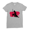 Wolf And Lady Ladies Fitted T-Shirt
