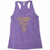 nightmare before coffee Racerback Tank