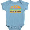 i'm a dude Baby Onesie