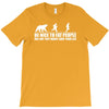 be nice to fat people bear chase funny pub joke T-Shirt
