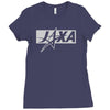 japan aerospace exploration agency logo Ladies Fitted T-Shirt