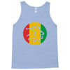rasta lion head reggae dub step music dance Tank Top