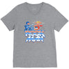 rock man V-Neck Tee