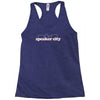 speaker city Racerback Tank