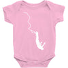 bungeejumping bungeespringen fun sport hobby freizeit extremsport Baby Onesie