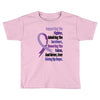 supporting the fighter, admiring the survivors, honoring the taken Toddler T-shirt