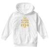 kings are born in 1998 Youth Hoodie