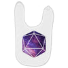 d20 galaxy Baby Bibs