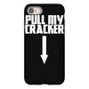 pull my cracker funny xmas christmas iPhone 8