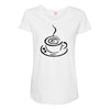 Cooffee art Maternity Scoop Neck T-shirt