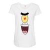 plankton face Maternity Scoop Neck T-shirt