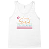 neon sign california republic flag bear Tank Top