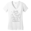 black sabbath   creature maze   official mens t shirt new men t shirt Women's V-Neck T-Shirt