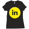 in Ladies Fitted T-Shirt