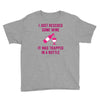 rescued some wine Youth Tee