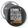 Strong Independent Motivated Capricorn Pin-back button