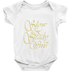 slow and steady Baby Onesie