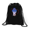 red string of fate Drawstring Bags