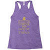 i drink Racerback Tank