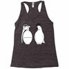 peace and hate can you tell the difference Racerback Tank