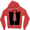 Vintage Mr. Incredible Zipper Hoodie