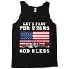 Lets Pray For Vegas, God Bless Tank Top
