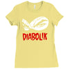 diabolik eva kant Ladies Fitted T-Shirt