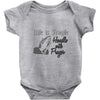life is fragile Baby Onesie