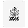 You Cant Scare Me I am Biker Grandfather Mousepad
