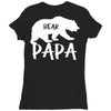 Papa Bear Ladies Fitted T-Shirt