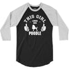 This Girl Loves Poodle 3/4 Sleeve Shirt
