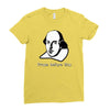 prose before hos Ladies Fitted T-Shirt