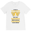 I'm Not a Superhero but I'm a Grandpa Who is Also an Engineer V-Neck Tee