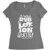 moisturise daily Women's Triblend Scoop T-shirt